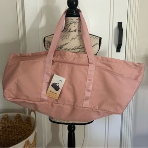 Sportsnew Pink Yoga Bag with Yoga Mat